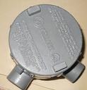 Hubbell Killark 3/4" IN AL OUTLET BODY L TYPE. KILLARK.GECLT-2